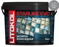 Затирка эпоксидная Litokol STARLIKE EVO S.115 GRIGIO SETA 485150004 — фото 1, Затирка для плитки