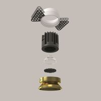 Встраиваемый светильник Technical арт-DL058-7W3K-TRS-BS — фото 13, Точечные светильники