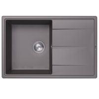 Кухонная мойка ABBER Quarz серый арт-AQ2904G — фото 1, Кухонные мойки