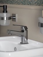 OneLife смеситель для раковины однорычажный полимерный, хром арт-P02-021cr — фото 10, Смесители для раковины