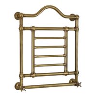 EDWARD Полотенцесушитель водяной, h700/850х600/680 мм, бронза 20317 — фото 1, Водяные полотенцесушители