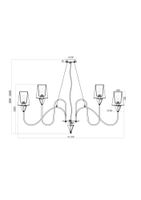 Товар: Люстра Maytoni MOD078PL-12CH - фото 4 Люстра Maytoni MOD078PL-12CH — фото 4, Люстры