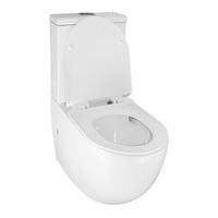 Унитаз-компакт Azario CORSA 630x380x830 напольный, смыв "ТОРНАДО", безободковый с бачком и сиденьем микролифт (AZ-2062Т) арт-AZ-2062T — фото 2, Напольные унитазы