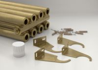 Отопительный радиатор Сунержа Эстет-00 EU50 500х900 20 секций Состаренная латунь 051-0322-5020 — фото 3, Радиаторы отопления