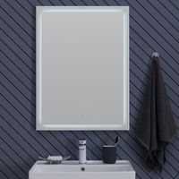 Товар: Зеркало Aquanet Nova Lite 60 белый LED 00242620 - фото 5 Зеркало Aquanet Nova Lite 60 белый LED 00242620 — фото 5, Зеркала в ванную комнату