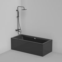 Ванна BERGES акриловая TARI 180х80, черный глянец арт-052029 — фото 4, Акриловые ванны