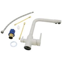 MILANO Смеситель д/кухни совмещенный с краном для питьевой воды, серый камень арт-32659 — фото 8, Смесители для кухни