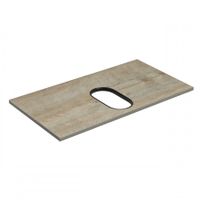 Столешница ЛОФТ ФАБРИК 80, дуб эндгрейн (под раковину ОДРИ) 1A243003LTDU0 — фото 2, Столешницы под раковину