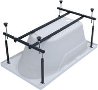 Акриловая ванна Aquanet West 120x70 (с каркасом) 00205558 — фото 12, Акриловые ванны