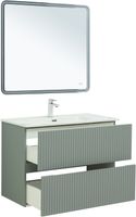 Товар: Тумба с раковиной Aquanet Джейн 90 цв.мисти грин (раковина Фортуна) арт-00332518 - фото 12 Тумба с раковиной Aquanet Джейн 90 цв.мисти грин (раковина Фортуна) арт-00332518 — фото 12, Тумбы с раковиной