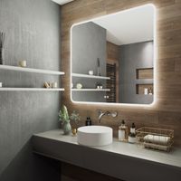 Товар: Зеркало с LED-подсветкой AMAZON MUSIC (105*85) /AQUA DE MARCO AmzMus105/85 - фото 2 Зеркало с LED-подсветкой AMAZON MUSIC (105*85) /AQUA DE MARCO AmzMus105/85 — фото 2, Зеркала в ванную комнату