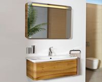 Товар: Nest Тумба с раковиной c 1м ящиком 80 см с LED подсветкой цвет дерево VITRA арт-56138 - фото 3 Nest Тумба с раковиной c 1м ящиком 80 см с LED подсветкой цвет дерево VITRA арт-56138 — фото 3, Тумбы с раковиной