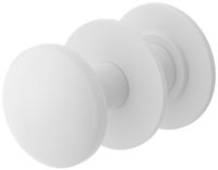 Вешалка Вешалка Сунержа Линза Матовый белый арт-30-2010-0007 — фото 3, Крючки для полотенец