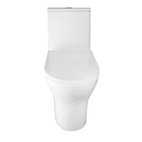 Унитаз-моноблок AZARIO Terni 670x350x760 слив "Торнадо", быстросъемное сиденье микролифт арт-AZ-8618T — фото 5, Напольные унитазы