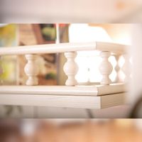 Зеркало с балюстрадой Бриклаер , бежевый дуб прованс арт-КАНТРИ 65 — фото 6, Зеркала в ванную комнату