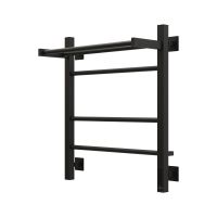 Полотенцесушитель электрический Grota Alto 530х600 черный Alto 530х600 RAL9005 EL — фото 4, Электрические полотенцесушители