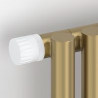 Отопительный радиатор Сунержа Эстет-1 EU50 левый 1800х180 4 секции Золотой шёлк арт-32-0310-1804 — фото 2, Радиаторы отопления