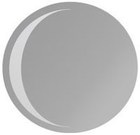 Зеркало SIMAS HENGES настенное с подсветкой MEZZALUNA HES04 — фото 1, Зеркала в ванную комнату