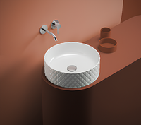 Товар: Раковина Artceram Rombo накладная цвет матовый белый OSL009 05 00 - фото 1 Раковина Artceram Rombo накладная цвет матовый белый OSL009 05 00 — фото 1, Раковины накладные