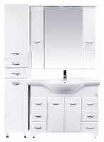 Товар: Шкаф-пенал арт-Э-Дре05035-01СЛ - фото 2 Шкаф-пенал арт-Э-Дре05035-01СЛ — фото 2, Пеналы для ванной комнаты