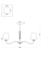 Люстра Freya FR2027PL-07BS — фото 2, Люстры