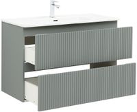 Товар: Тумба под раковину Aquanet Джейн (Flat) 100 мисти грин арт-00335436 - фото 14 Тумба под раковину Aquanet Джейн (Flat) 100 мисти грин арт-00335436 — фото 14, Тумбы под раковину