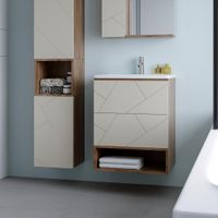 Товар: Ниша для тумбы Бриклаер КРИСТАЛЛ 60 см, дуб крафт табачный 4627125416859 - фото 3 Ниша для тумбы Бриклаер КРИСТАЛЛ 60 см, дуб крафт табачный 4627125416859 — фото 3, Тумбы с раковиной