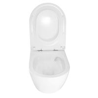 Товар: Унитаз подвесной Azario BONELLE 345х490х350 безободковый, смыв "Торнадо", с быстросъемным сиденьем микролифт арт-AZ-2801E - фото 4 Унитаз подвесной Azario BONELLE 345х490х350 безободковый, смыв "Торнадо", с быстросъемным сиденьем микролифт арт-AZ-2801E — фото 4, Подвесные унитазы