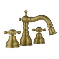 REVIVAL См-ль д/биде, на 3 отв., бронза 19487 — фото 1, Смесители для биде