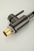 Смеситель для кухни с гибким изливом BELZ , оружейная сталь арт-B73810-3 — фото 9, Смесители для кухни