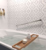 Поручень прямой Поручень Сунержа прямой d 28 мм / L 800 Без покрытия арт-00-3012-0800 — фото 2, Поручни для ванной