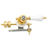 RICAMBI Ручка слива в сборе, керамика/золото (NEW) 32086 — фото 1, Комплектующие для туалета
