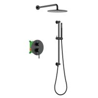 Душевая система встроенная Timo Saona SX-2309/03SM черный — фото 3, Душевые системы