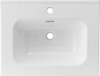 Раковина Aquanet Flat 60 белая 00254363 — фото 5, Раковины встраиваемые сверху