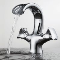 Смеситель для раковины D&K Hessen , хром арт-DA1382801 — фото 1, Смесители для раковины