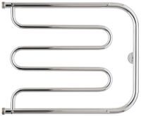 Полотенцесушитель водяной Стилье Тандем 2 полки 500х650 резьба-сгон 1" Без покрытия арт-00016-5065 — фото 1, Водяные полотенцесушители