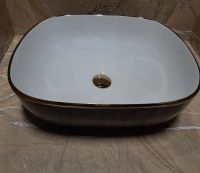 Товар: Умывальник CeramaLux арт-D1302H134-1 - фото 2 Умывальник CeramaLux арт-D1302H134-1 — фото 2, Раковины накладные