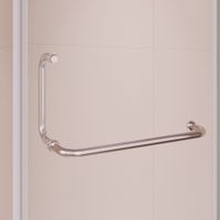 Душевой уголок RGW PA-081 100x100, профиль хром, стекло прозрачное/6 мм, арт-35088100-11 — фото 8, Душевые уголки трапеция