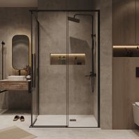 Товар: Душевое ограждение Grossman Galaxy 1/2.K33.01.11.42.00-1/2.K33.01.80.42.00 (110х80х195) раздвижная,графит сатин,стекло прозрачное,2 места арт-300.K33.01.1180.42.00 - фото 4 Душевое ограждение Grossman Galaxy 1/2.K33.01.11.42.00-1/2.K33.01.80.42.00 (110х80х195) раздвижная,графит сатин,стекло прозрачное,2 места арт-300.K33.01.1180.42.00 — фото 4, Прямоугольные душевые уголки