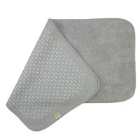 Коврик д/ванной комнаты 60х120 см., без вышивки, серый, окантовка серебро 31928 — фото 4, Коврики для ванной комнаты