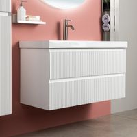 Товар: Тумба с раковиной Aquanet Альтера 100 цв. белый матовый 00340710 - фото 2 Тумба с раковиной Aquanet Альтера 100 цв. белый матовый 00340710 — фото 2, Тумбы с раковиной