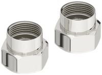 Товар: Фитинг Комплект фитингов Стилье прямой (G 1" НГ х G 3/4" ВР) / 2 шт. Без покрытия 02101-1034 - фото 2 Фитинг Комплект фитингов Стилье прямой (G 1" НГ х G 3/4" ВР) / 2 шт. Без покрытия 02101-1034 — фото 2, Комплектующие для полотенцесушителей