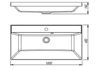Товар: Раковина Азур 100 / сл SP-00001917 - фото 3 Раковина Азур 100 / сл SP-00001917 — фото 3, Раковины встраиваемые сверху