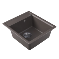 Мойка "Консул" 450, серый шелк FSm арт-23.020.B0450.307 — фото 1, Кухонные мойки