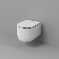 Унитаз подвесной Grossman Thin Rim (520х374х355) тонкий ободок,белый с тонкой крышкой,микролифт,смыв торнадо,1 место арт-GR-5605SQ — фото 5, Подвесные унитазы