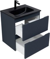 Тумба с раковиной Aquanet Джейн 60 цв.маренго (раковина Flat) 00332541 — фото 4, Тумбы с раковиной