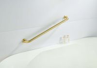 поручень 650 мм, шлиф. золото арт-AQ4996BG — фото 3, Поручни для ванной