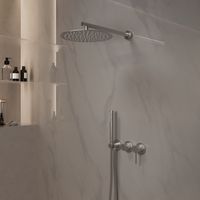 Товар: Душевой комплект Groove VSFW-4G01BN встраиваемый, 2 режима, 30см верх душ, брашированный никель - фото 2 Душевой комплект Groove VSFW-4G01BN встраиваемый, 2 режима, 30см верх душ, брашированный никель — фото 2, Встраиваемые душевые комплекты