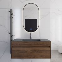 База под раковину Chiara 1000 подвесная, 1 выкатной ящик soft-close, C.Oak арт-VMC-2C100CO — фото 4, Тумбы под раковину