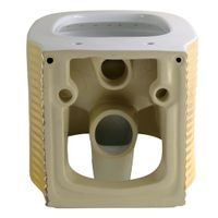 MARE Унитаз подвесной, керамика, цвет золото 32053 — фото 6, Подвесные унитазы